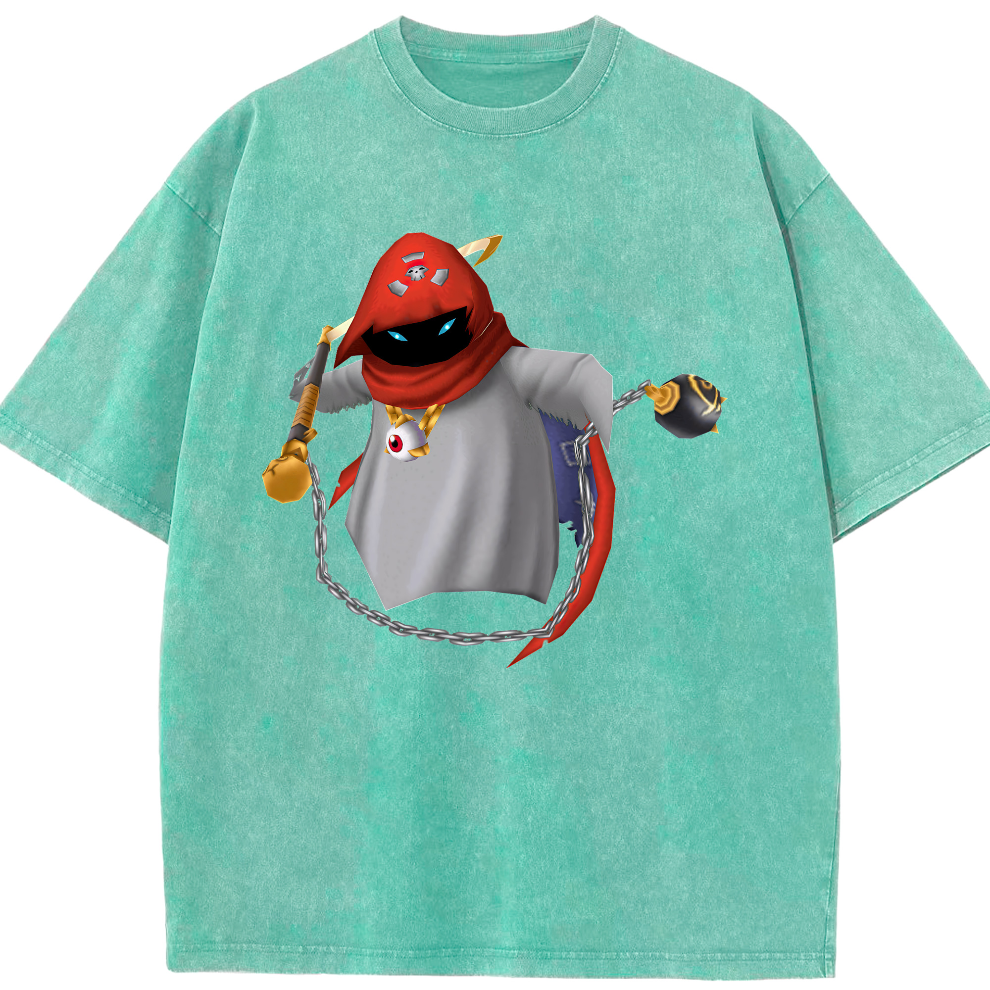 （画像用） Digimon デジタルモンスター/デジモン 綿100% ヴィンテージ風 半袖Tシャツ（フロントプリント）